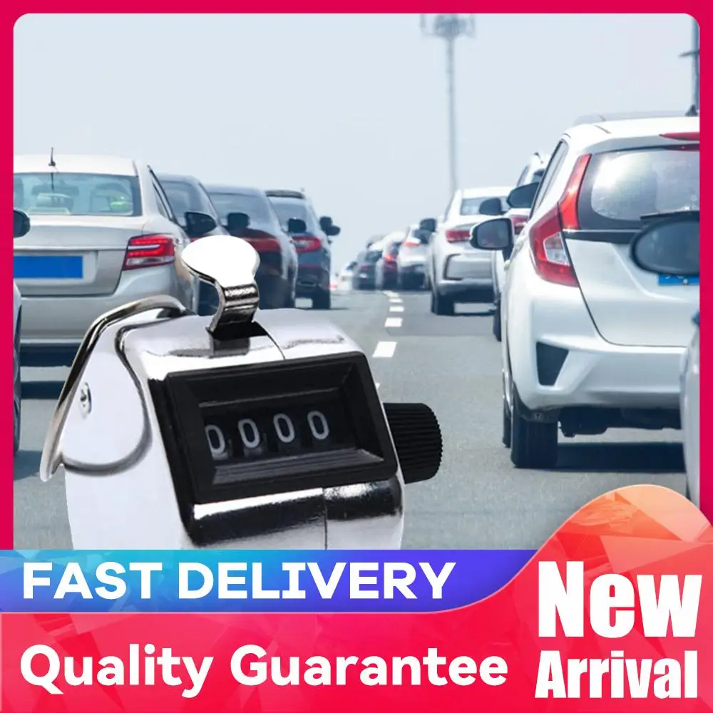 4-Digit Number Count Clicker Counter Hand Counter Number Counter for Counting Knitting Coaching Golf Fishing