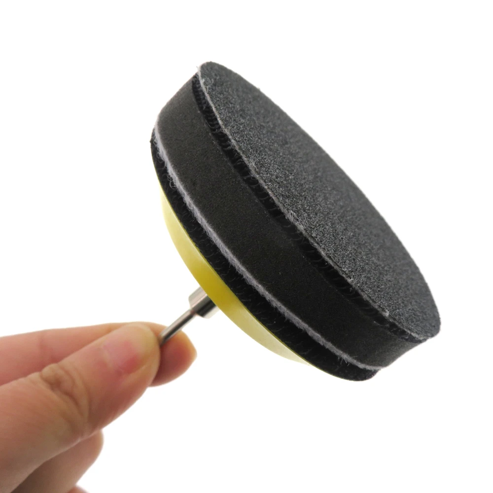 50pcs Wet Dry Sandpaper Assortment 80-7000 Grit Sander Disc 3inch75mm With Hook and Loop Sanding Pad for Wood