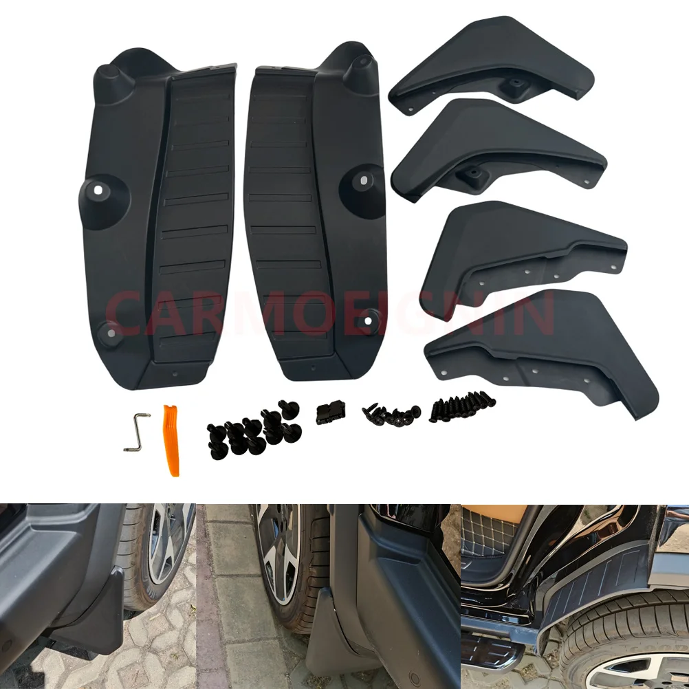 For Chery iCAUR ICAR V27 Esteo V27 Car Mud Guards Rear Wheel Fender Mudguard Mudflaps Liner Protector