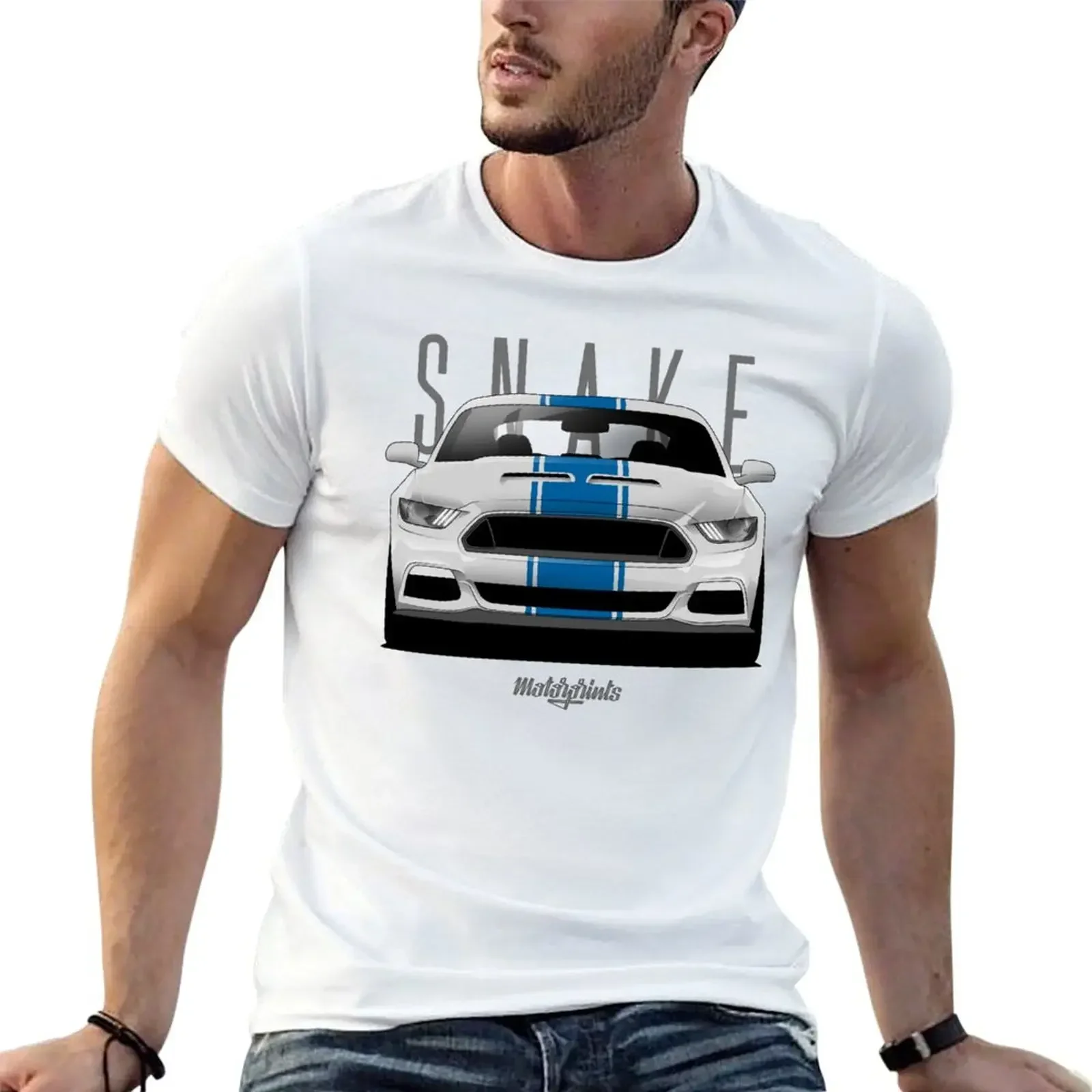 Super Snake (white) T-Shirt boys whites oversizeds funny t shirts for men