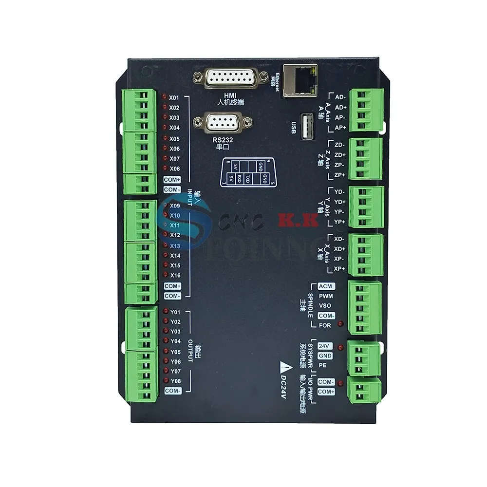 Controlador de máquina de grabado DM500, sistema de control de movimiento CNC, 3 ejes, 4 ejes, 500MHz, 1G de memoria en lugar de mach3, nuevo