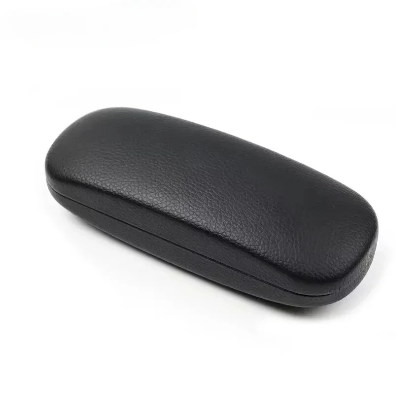 Hard Glasses Case For Men Women PU Leather Eyeglass Case For Reading Glasses image 2