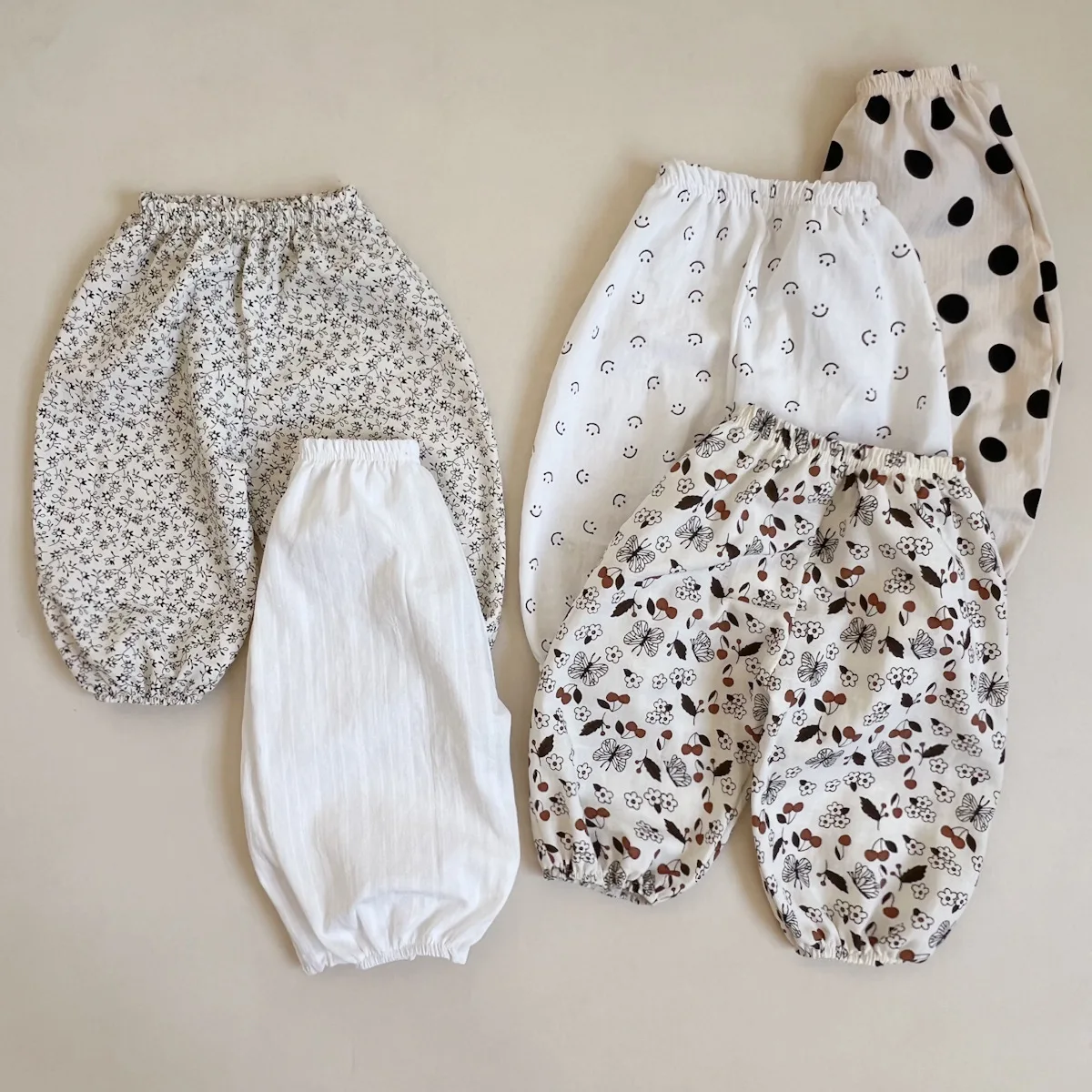 

2025 Summer New Baby Casual Pants Infant Girl Loose Harem Pants Cotton Breathable Boy Thin Trousers Toddler Mosquito Proof Pants