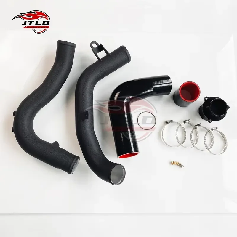 Aluminum Charge Pipe & Turbo Inlet Hose Muffler Delete Kit for VW Golf MK7 GTI R Audi A3 S3 8V MQB EA888 Gen3 1.8T 2.0T