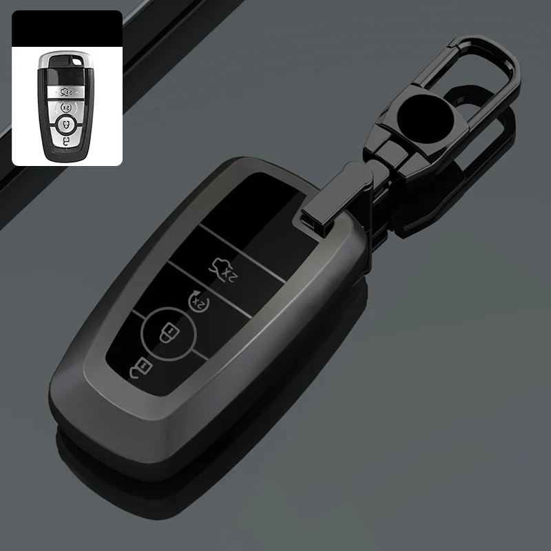 3/4 Buttons TPU Car Key Case Full Cover For Ford Fusion Mustang Explorer F150 F250 F350 EcoSport Edge S-MAX Ranger Lincoln Monde