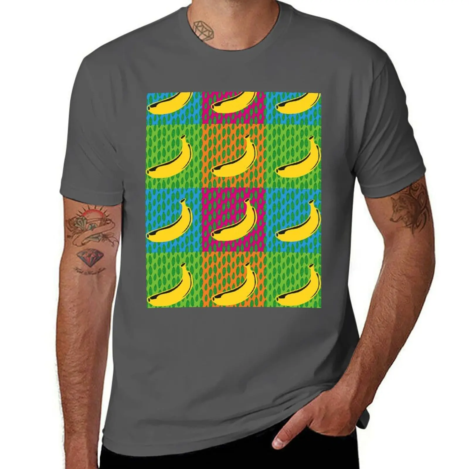

Banana warhol T-Shirt Basic Comfort Fit T-Shirt for Men