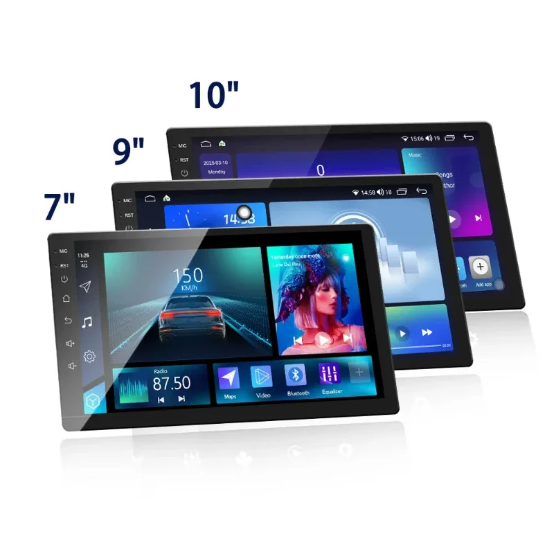 

Car Dvd Player 2 Din 7 "9" 10 "Android Stereo Bluetooth FM digital signal processor Radio Para Car Multimedia Video