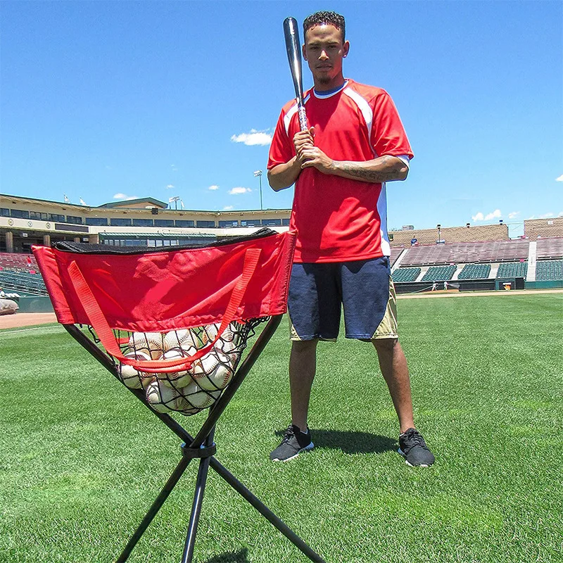 Detachable Baseball Collection Cart Large Capacity Baseball Balls Collector Durable Baseballs Car Portable Sports Accessories
