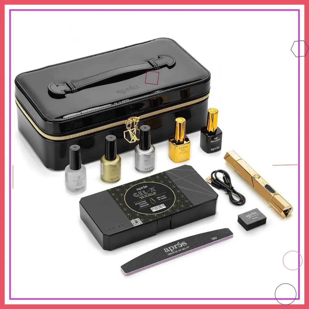 

Профессиональный набор для наращивания ногтей гелем, 14 размеров (от 00 до 9 с полразмерами), мягкие типсы для моделирования формы Coffin Medium