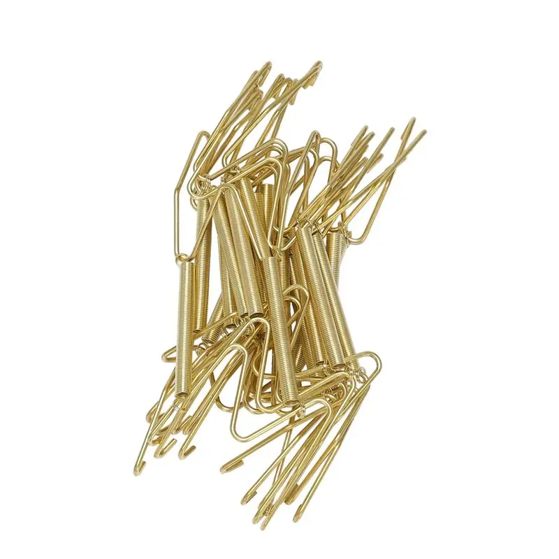 FAST-100 Pack Plate Hangers, 6 Inch Wall Plate Hangers And 100 Pack Wall Hooks, Compatible 5 To 7 Inch Decorative Plates