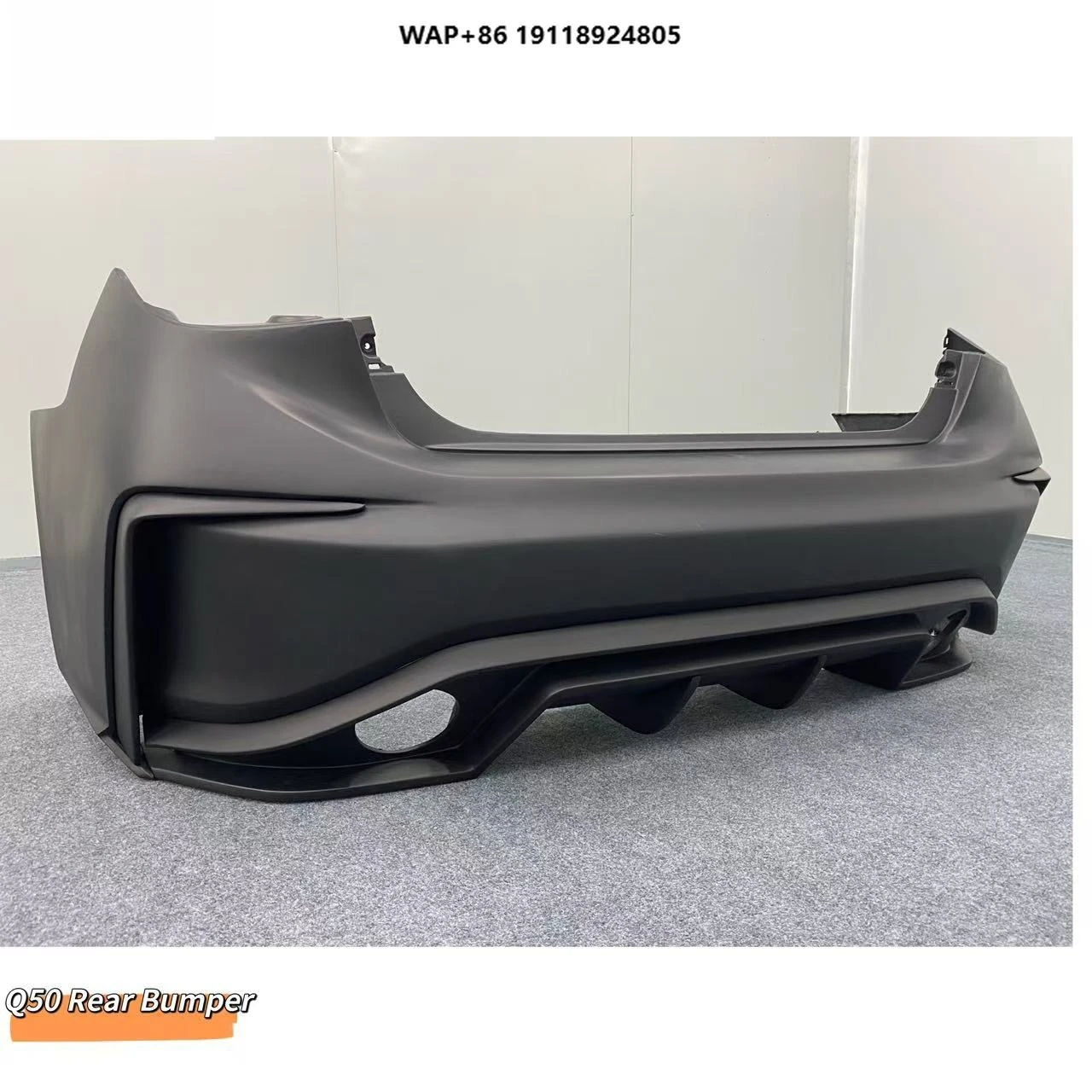

Carbon Rear Bumper for Q50 2014+ Rear Bumper Q50 Carbon Blade Bumper LB style