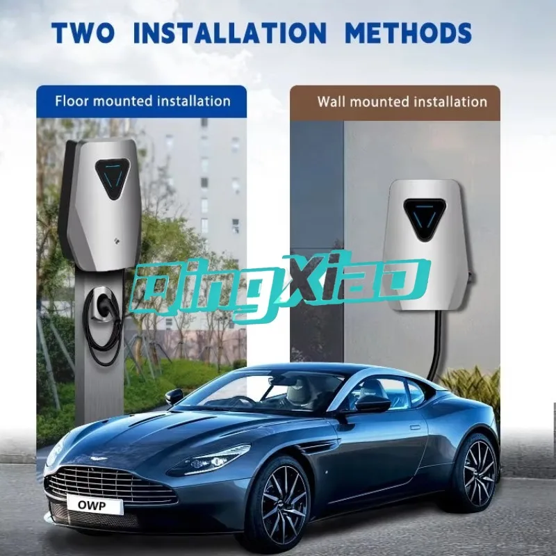 7KW 32A Plug And Play Ev Charger Wall Mounted Fast Charging Station With Led Indicator For Home Electric Vehicles Type 2