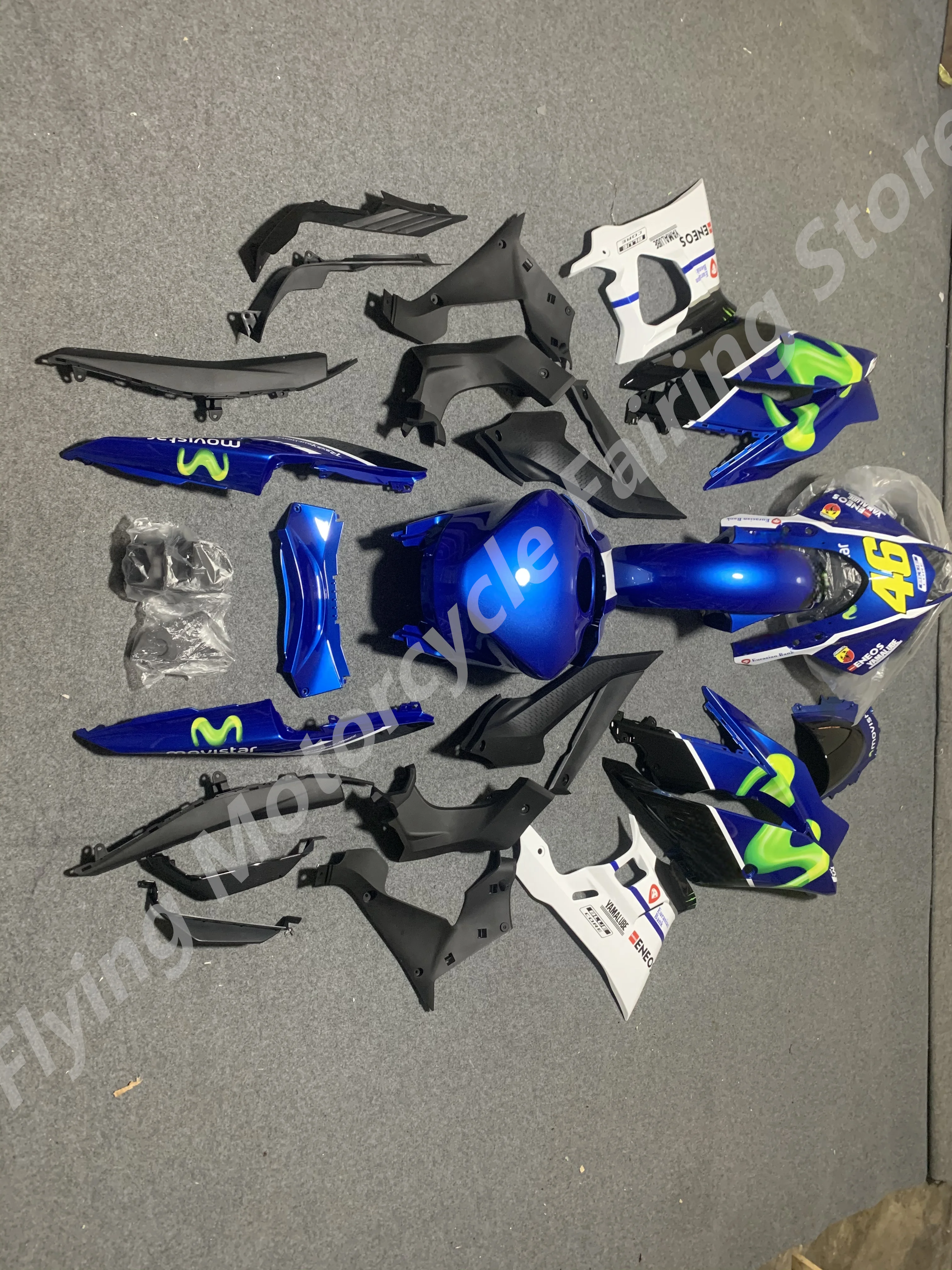 ABS Fairings for Yamaha YZF R25 R3 19-23 High Quality Injection Motorcycle Fairing Kit 2019 2020 2021 2022 2023 blue green black