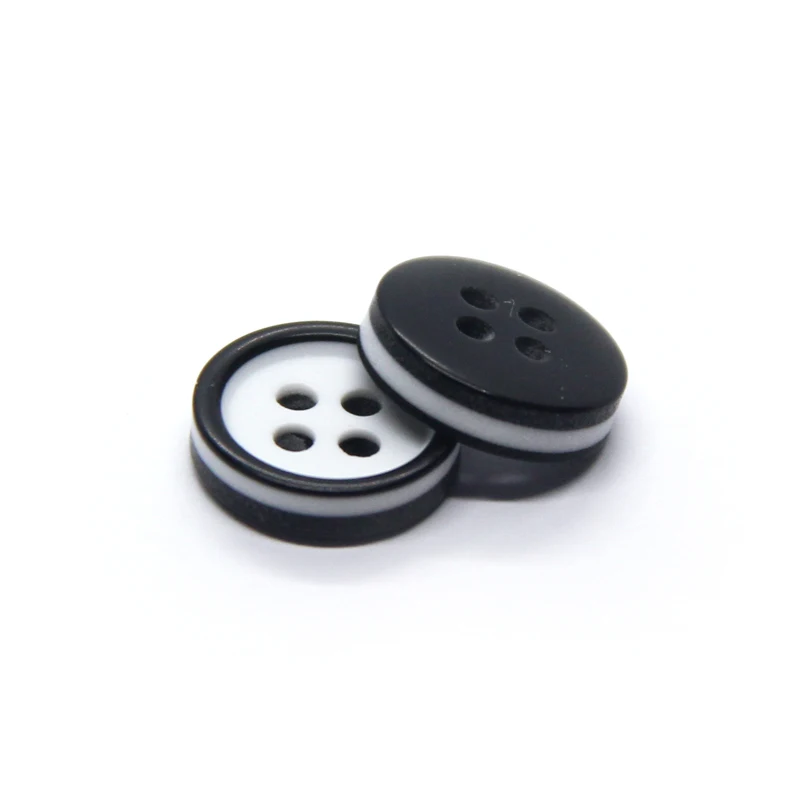 9/10/11mm Small White Black Shirt Buttons For Clothing Kids Knit Coat Decorative Buttons Handmade DIY Accessories Wholesale