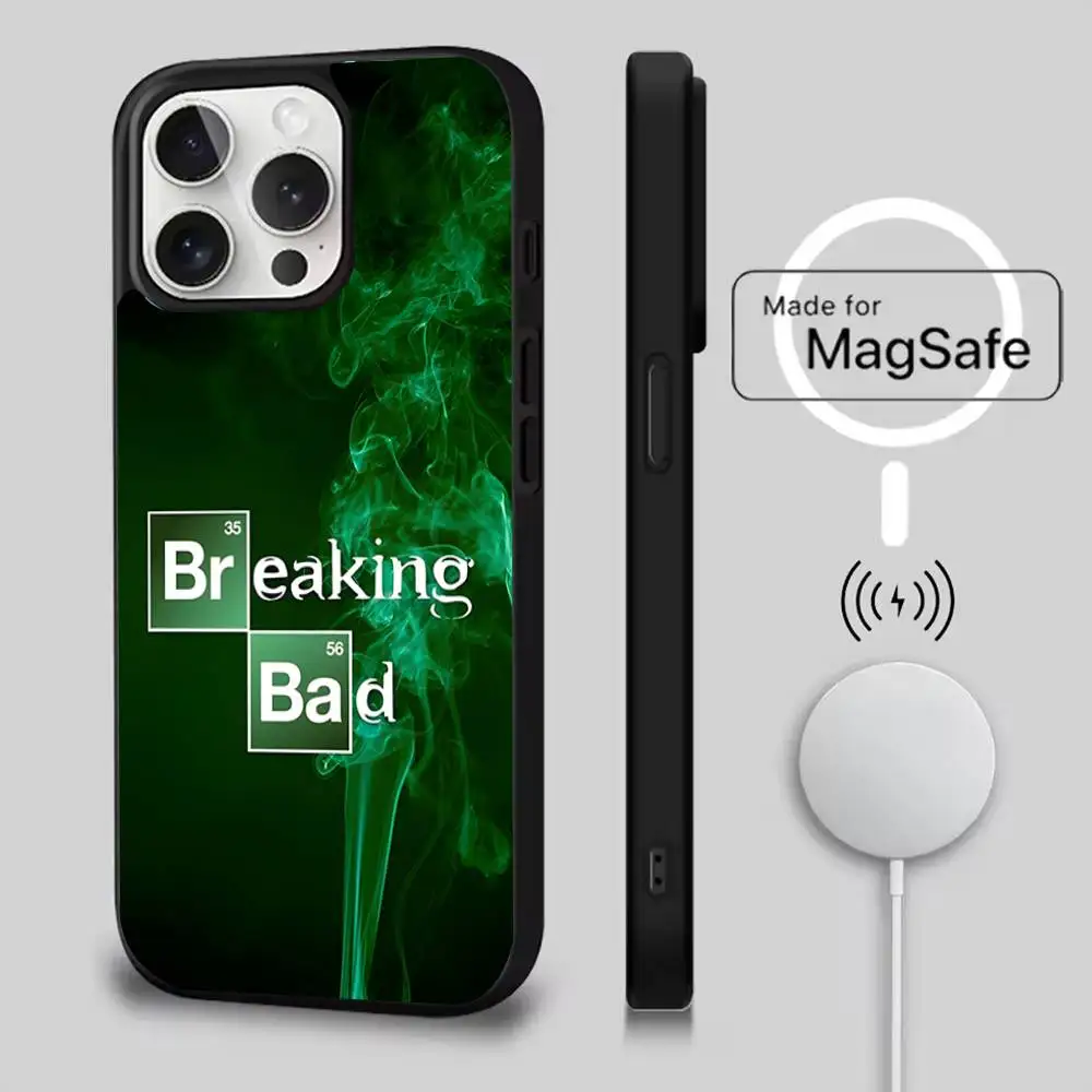حافظة هاتف B-BreakingS Bad Jesse لهاتف iPhone 17,16,15,14,13,12,11,Pro,Max,Plus,Mini,Air,SE شحن لاسلكي مغناطيسي جديد من Magsafe