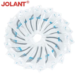 JOLANT 10pcs/Pack Dental Stainless Steel Arch Wires Round/Rectangular Ovoid/Natural Form Orthodontic Archwire Dentist Tool