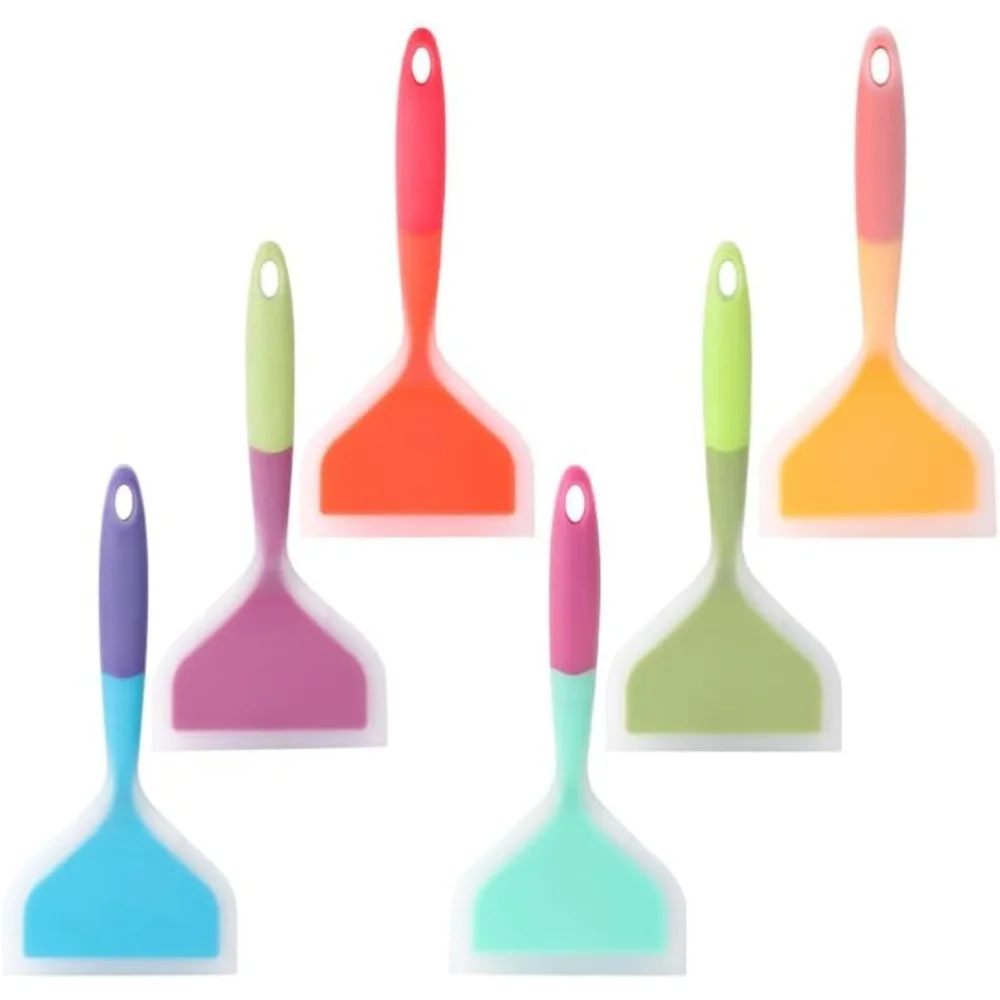 Espátula de cozinha de silicone, utensílio de cozinha, espátula, carne de carne, ovo, raspador de cozinha, pizza, pá de cozinha, 1 peça