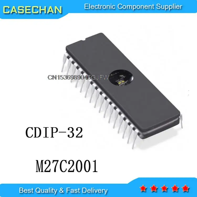 10PCS New and Original M27C2001-12F1   CDIP-32 M27C2001