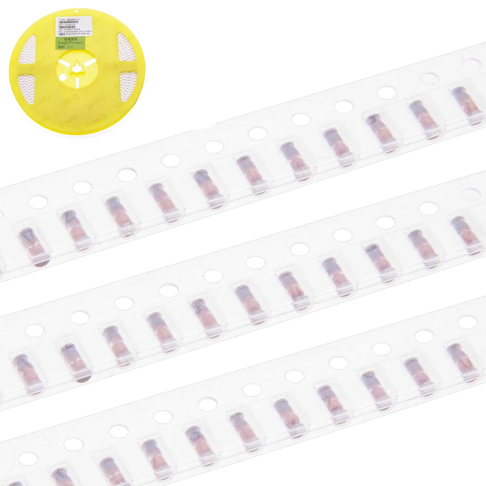 2500PCS LL34 SMD Zener Diode Series ZMM2V4–ZMM47V Assorted Voltage Surface Mount Electronic Component LL4148 ZMM2V4 36V 39V 12V