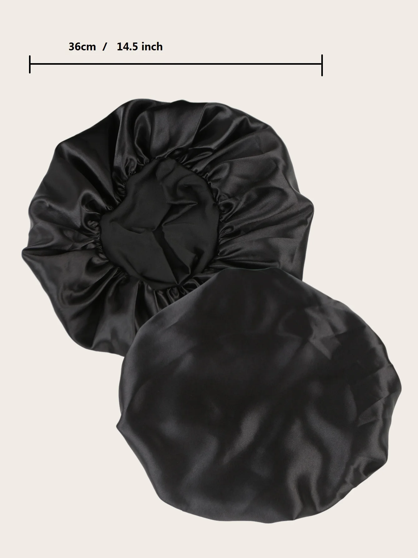 Czapka do spania z elastyczną opaską na głowę Unisex Extra Large Satin Silky Bonnet Sleep z elastyczną opaską Premium