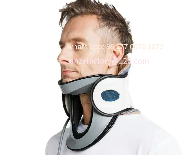 Customizable Medical Inflatable Cervical Collar Tractor Upper Back Neck Massager Pain Relief Household Neck Traction Device Home