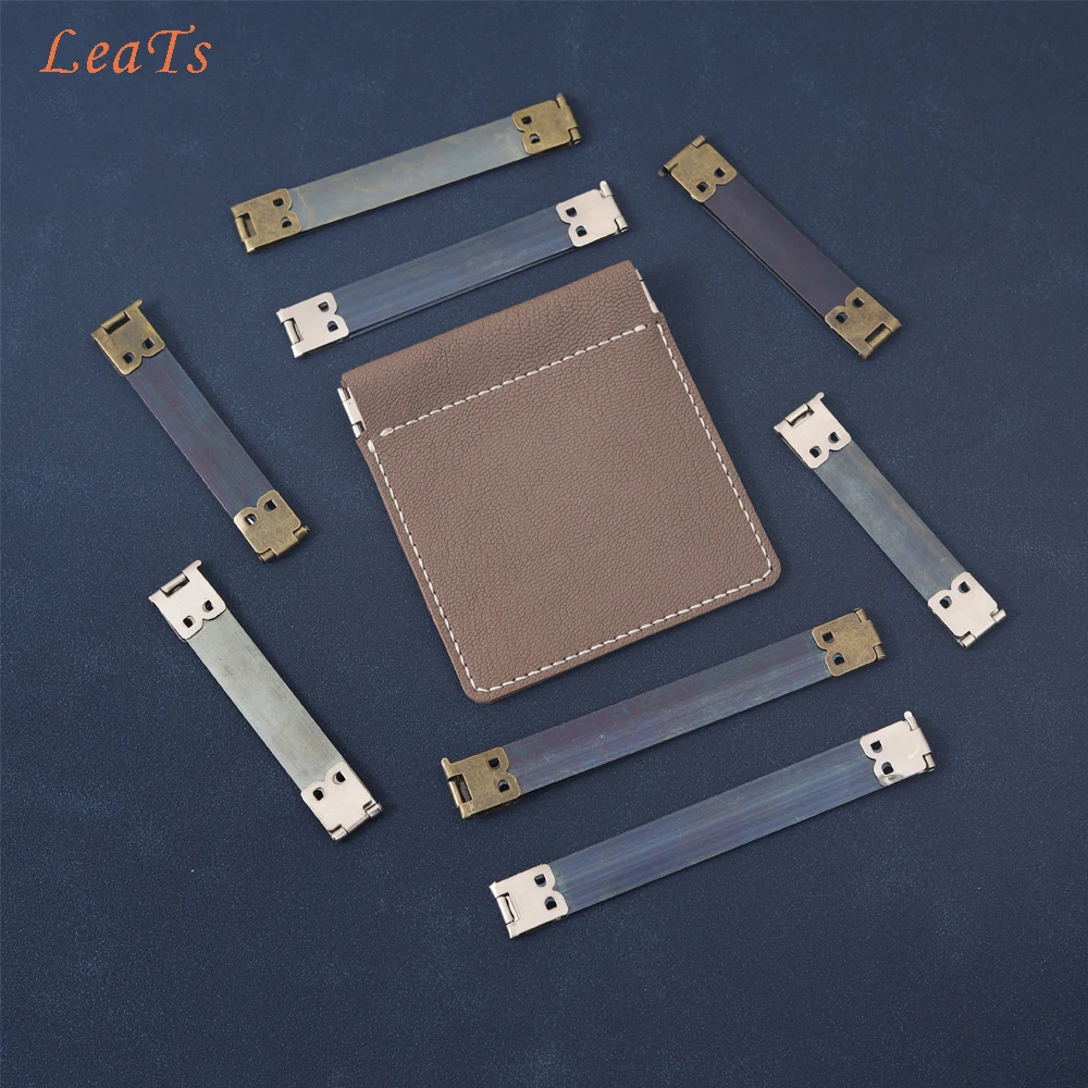 Metal Internal Flex Frame Clasp Lock For Purse Handbag Handle Kiss Clasp Vintage DIY Sewing Bags Accessories 6PCS/Set