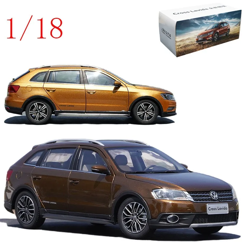 

Литая под давлением масштаб 1/18, Шанхайская Volkswagen, новая модель Cross Lavida, год 2016, модель автомобиля из сплава, игрушки для мальчиков, подарок