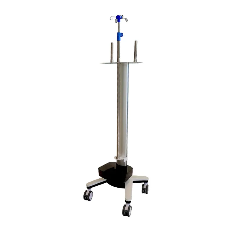 

Syringe pump trolley Fixed wheel Hospital multi-functional infusion trolley Infusion pump Mobile anti-skid trolley Lightweight