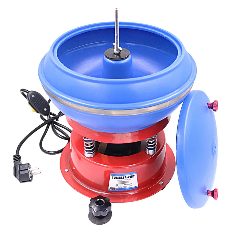 

220V/110V Jewelry Vibrating Polishing Tumbler Metal Jewelry Polisher Grinder Jewelry Machine Jewelry Tool