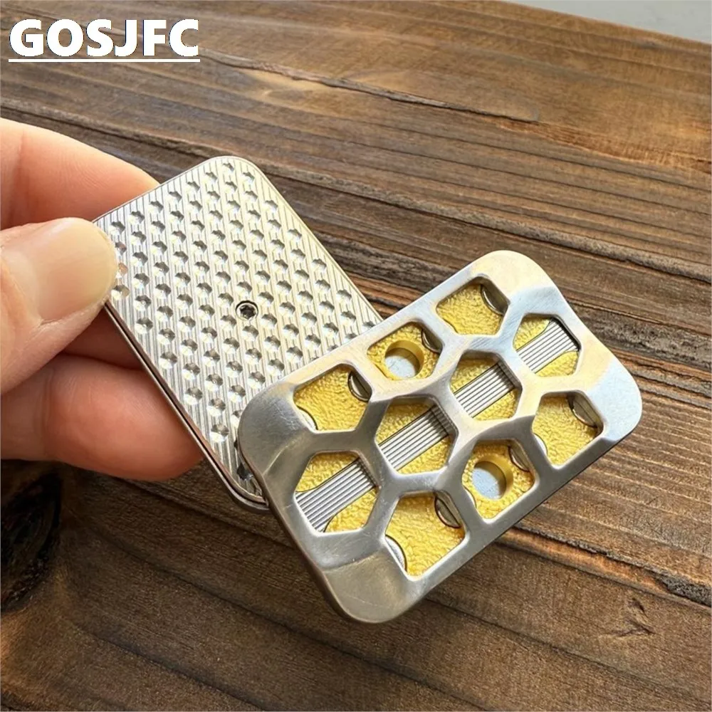 Titanium Stainless Steel N35 Unlimited Push Slider Magnetic Toy Sensory Toy Adults Anxiety Autism Toys