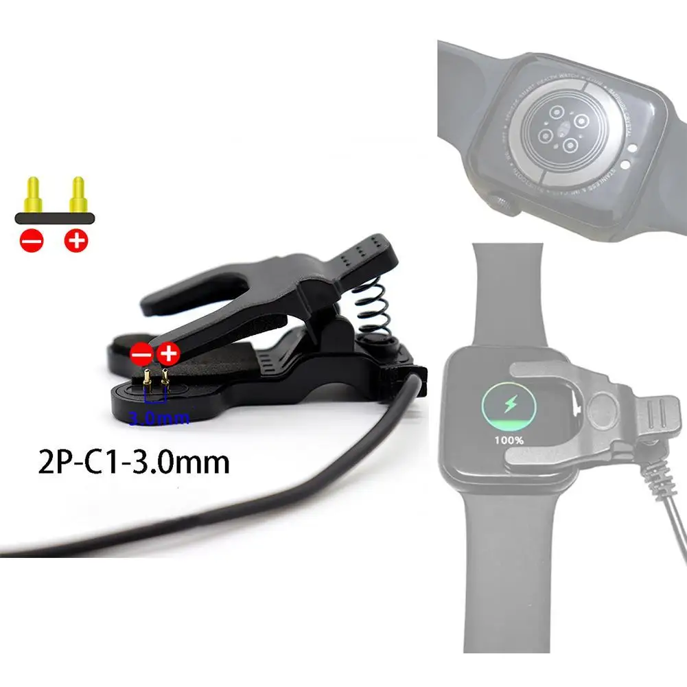 Для смарт-часов TW64, USB-зарядное устройство, 2-контактный смарт-браслет, зарядное устройство, адаптер для смарт-клипсы, браслет, кабель для часов, кабель Smart X1Z5 Для смарт-часов TW64, USB-зарядное устройство, 2-контактный смарт-браслет, зарядное устройство, адаптер для смарт-клипсы, браслет, кабель для часов, кабель Smart X1Z5