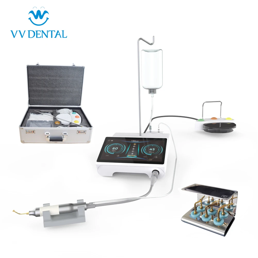 VVDental Dental Piezo Bone Cutter Piezosurgery Ultrasurgery Piezo Device Bone Surgery Machine With 7-inch Touch Scree