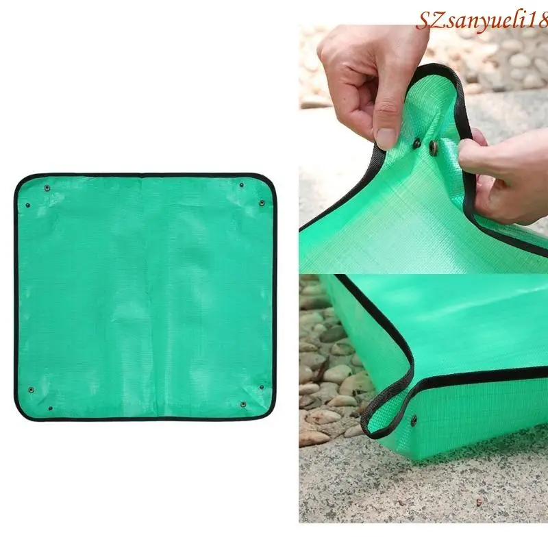 

94PC Multiuse Indoor Planting Mat And Ergonomic Shovel Set For Home Transplanting