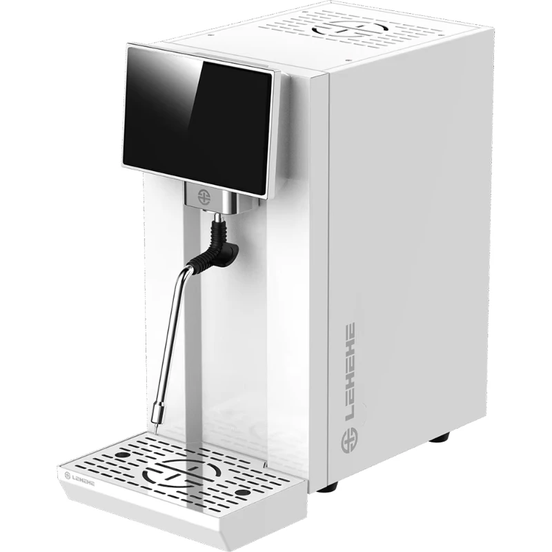 Commercial 5L 220V Single Head Steam Milk Froth Machine Eco-friendly Touch Screen Coffee Frother with Automatic Bubble Steamer