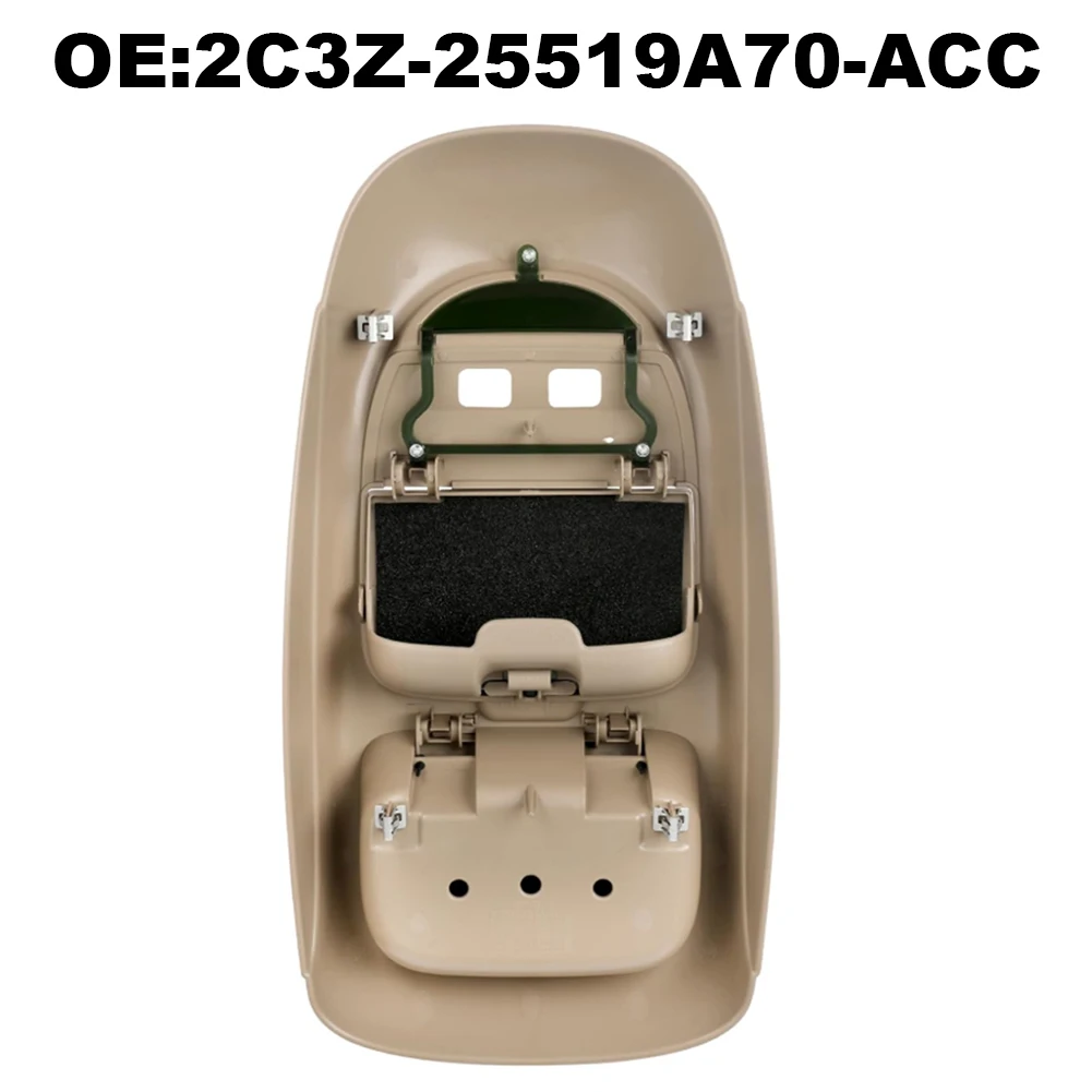 

Коричневый чехол для очков на потолочную консоль для Ford Super Duty Truck 2002-2004, артикул 2C3Z-25519A70-ACC