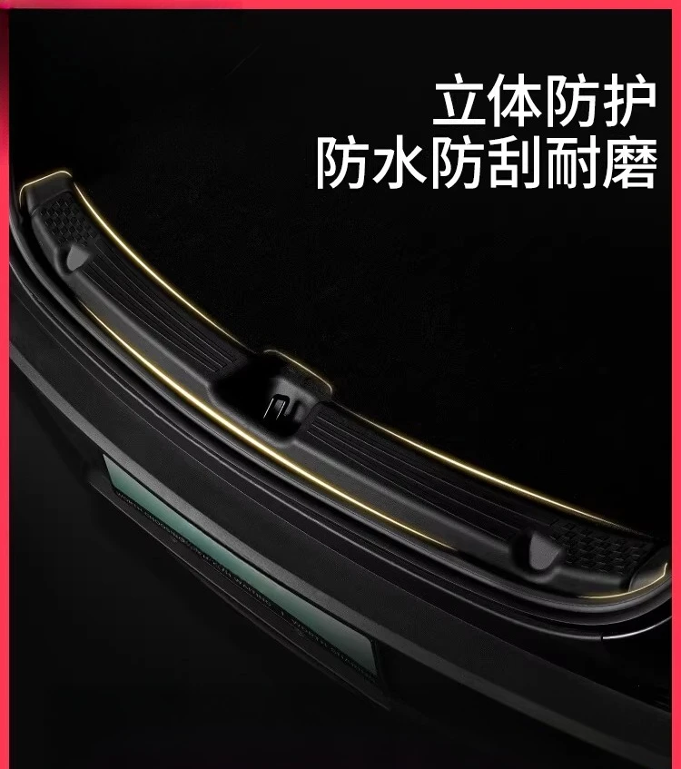 Applicable To The New Version of Tesla Model Y/3 Trunk Threshold Protection Strip, Scratch-proof Protective Plate