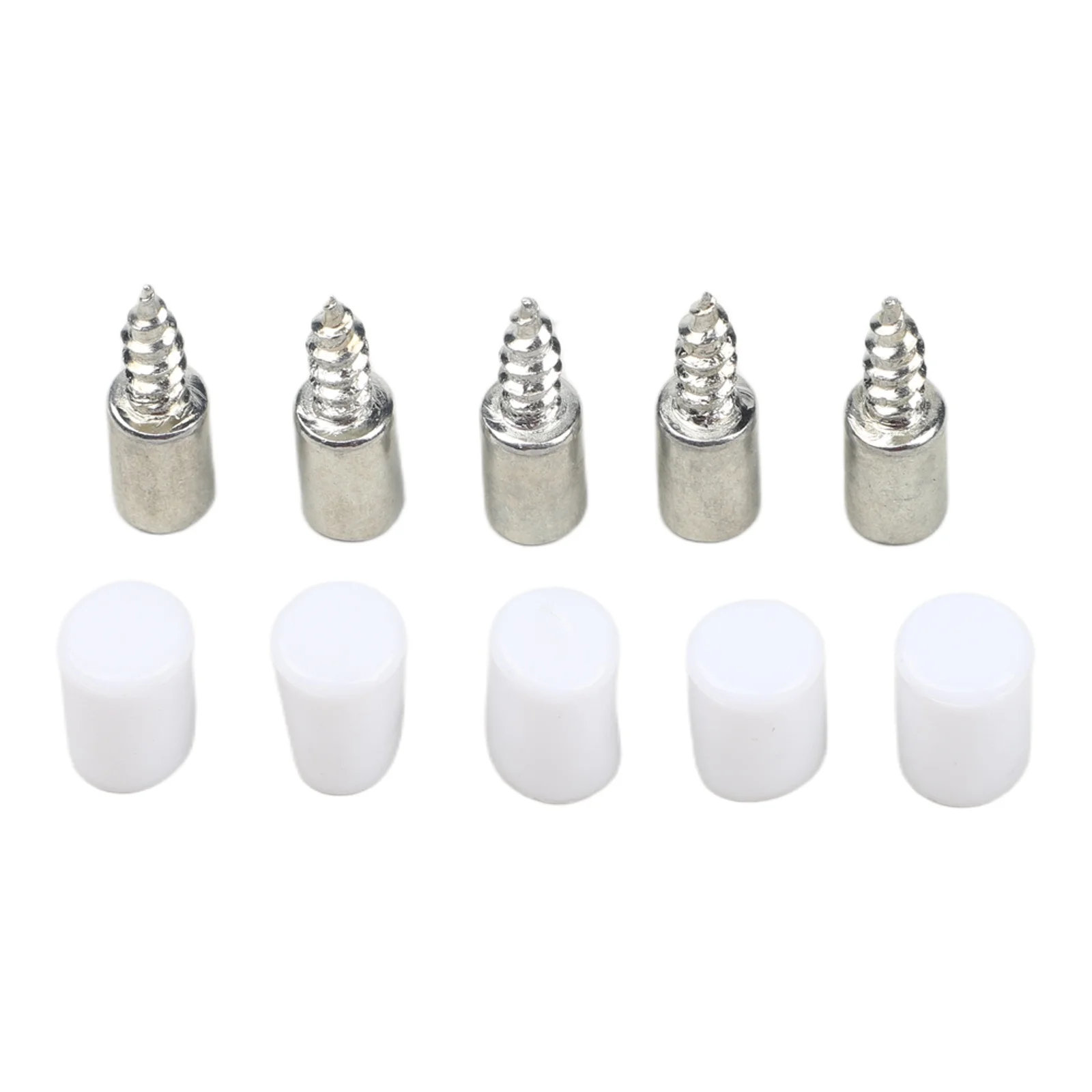 30PCS Metal Shelf Support Pegs with Non-Slip Sleeve for Bookshelves Display Cabinets Pantry and Storage Shelving