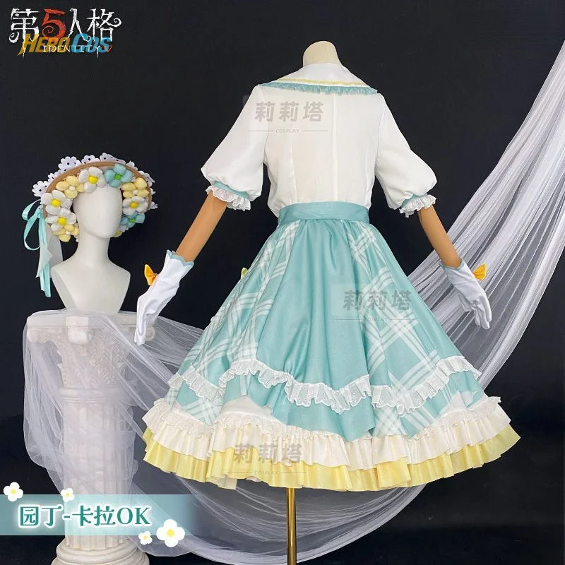 الهوية VGardener تأثيري إيما وودز زي المرأة لوليتا فستان هالوين كرنفال موحدة الملابس بدلة الحفلات بطل كوس