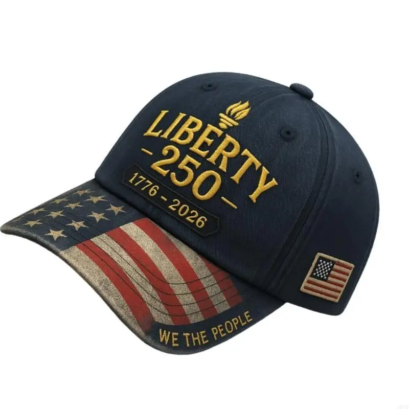Fashion 250th Anniversary Baseball Cap Lightweight Adjustable Embroidered Marine Hat Perfect For Festivals Sports 