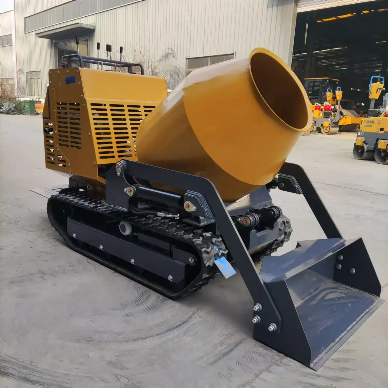 

Self-Walking Jzc350 Portable Diesel Small Concrete Mixing Machine with Self-Loading Core Components Pump Motor Gear