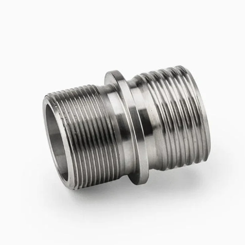 

Custom CNC Machining Service,CNC Machining Parts Stainless Steel External Threaded Coupling