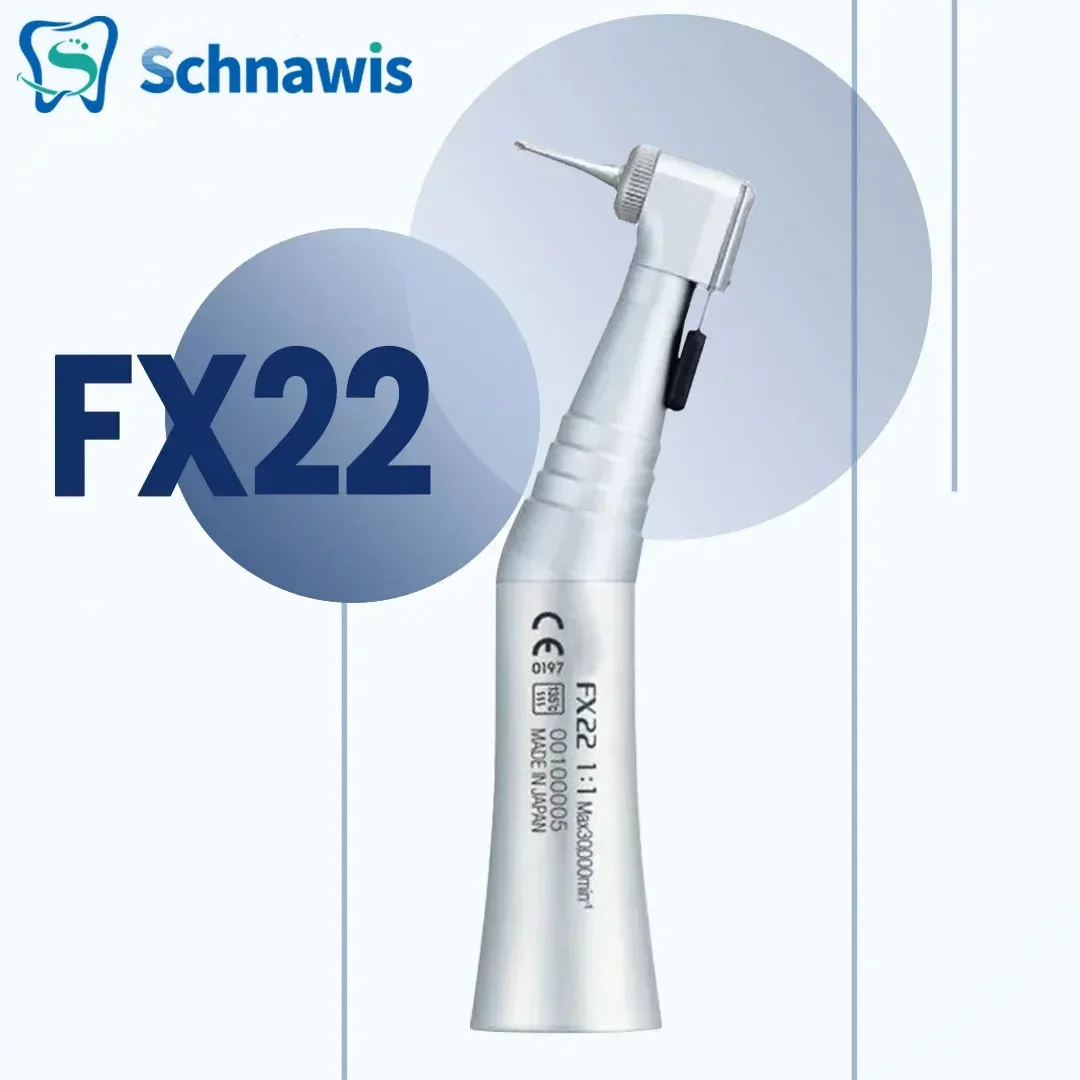 FX22 Dental 1:1 Direct Drive contrangolo manipolo a bassa velocità Mini Head odontoiatria contro gli strumenti di lucidatura contrangolo