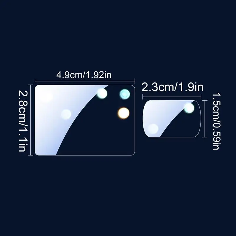 Защита экрана для DJI OSMO Pocket 3, защита от царапин, закаленная пленка, Защитная пленка для экрана смартфона камеры, 1/2 комплектов