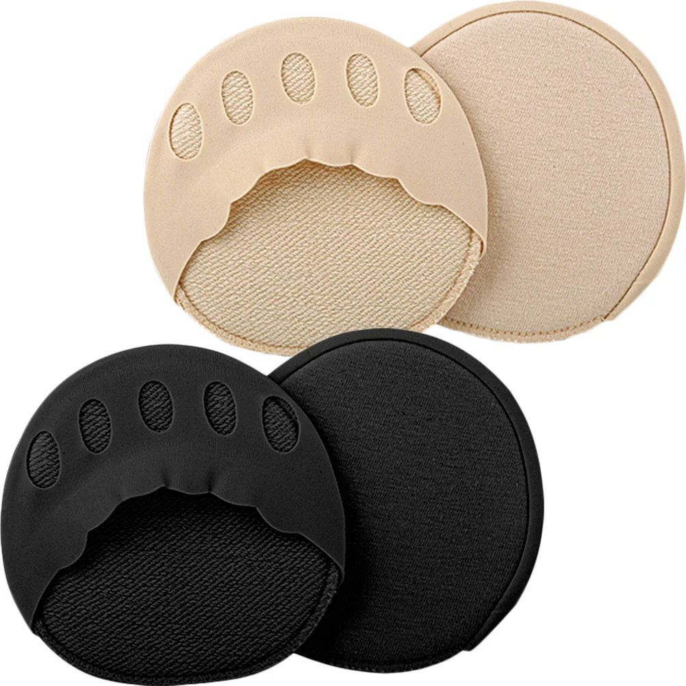 2 قطعة حافة الدانتيل موجة غير مرئية نصف تنفس فصل إصبع الجوارب ل عالية الكعب الصيف عدم الانزلاق الأمامية النساء الجوارب