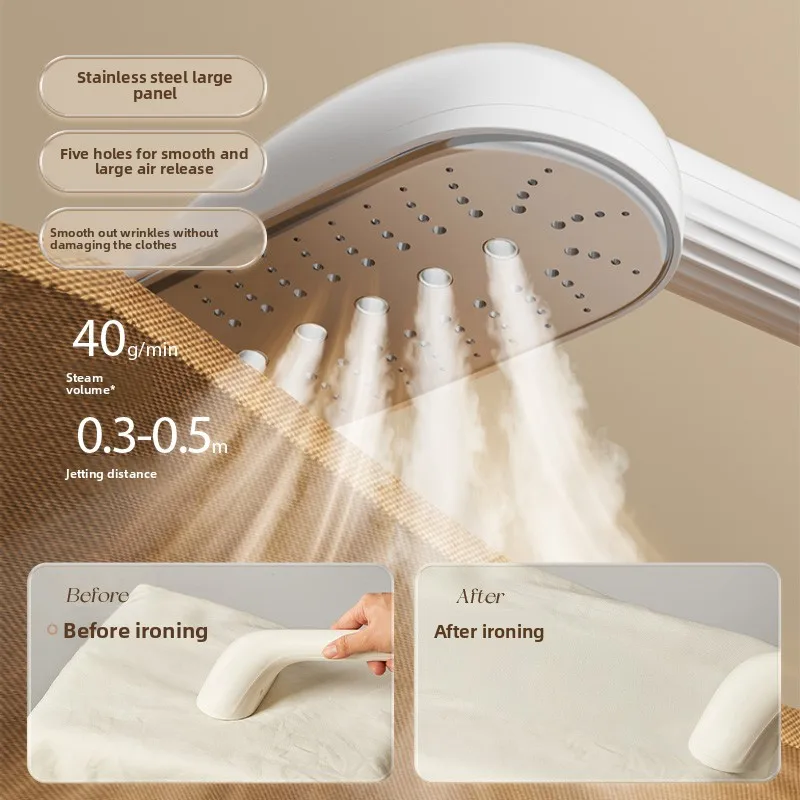 Vertical Steam Garment Steamer, 2-in-1 Flat & Hanging Ironing Machine, Full Automatic Mini Clothes Iron for Home New Arrival