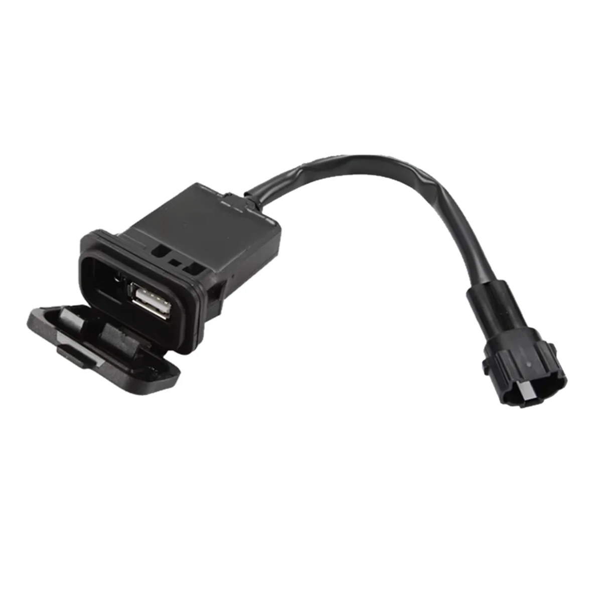 

Motorcycle USB Power Charging Interface Socket Impulse Charge Port for 450SR SR450 800NK 800