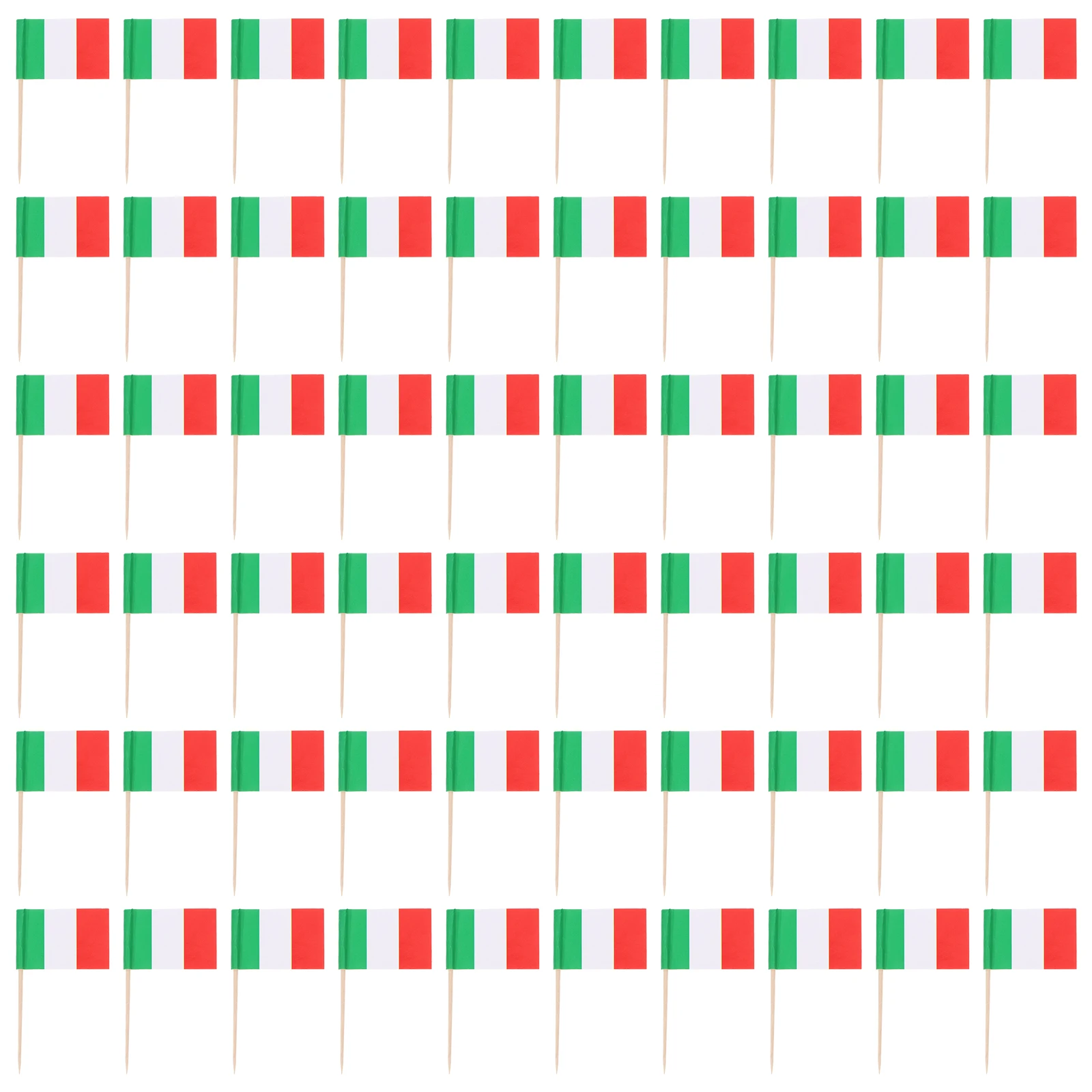 

100Pcs Cake Pops Picks Flags Decorative Food Toppers for Cakes Desserts Party Favors Bright Colorful Unique Design