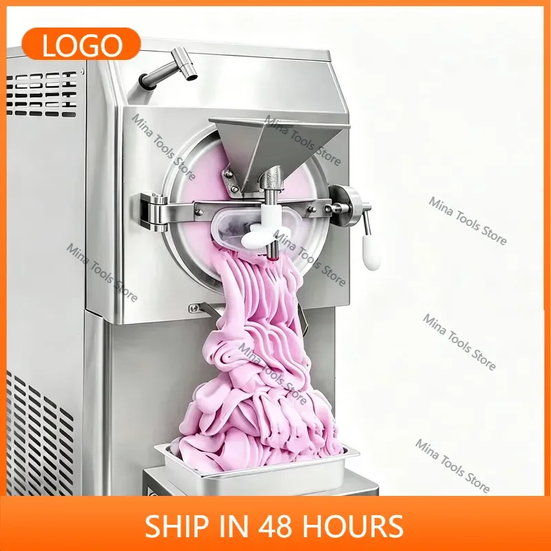 Automatic Commercial Self Service Hard Ice Cream Making Machine Gelato Batch Freezer for Food Court Shopping Mall