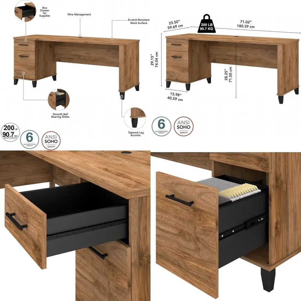 72-Inch Home Oice D…