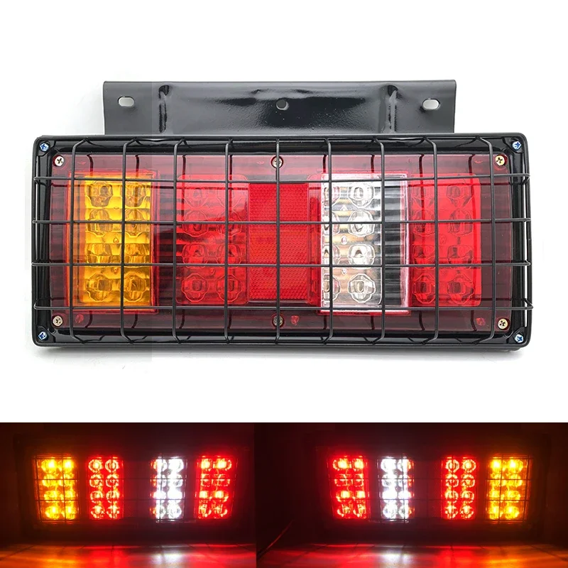 1 пара, водонепроницаемые светодиодные фонари для прицепа, 40 светодиодов